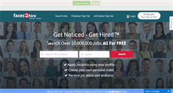 Desktop Screenshot of faces2hire.com